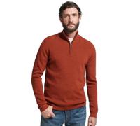Superdry Studios Merino Henley Sweater Marron 2XL Homme