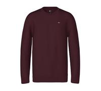 Pull slim coton - TOMMY JEANS - Essentials - Rouge - Col rond - 100% Coton bio
