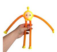 Pull & Stretch Telescopic Tube Fidgets Tube Jouet pour Les Anxiété Courbure Réduisez Le Jouet Doigt pour Les Autismes Ajouter Décompression