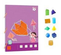 Pull String 3D Geometry Learning Book, 11.81x8.27 inches Interactive Pop-Up Models, Educational Teaching Aid, Classroom, Home Learning, Education