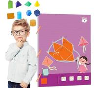 Pull String 3D Geometry Learning Book, 3D Modèles géométriques pliables pour débutants, Aides mathématiques, Jouets éducatifs, pour l’Apprentissage des Formes géométriques et des volumes (9-model)