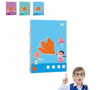 Pull-string 3D geometry learning book, Koyoata pull-string 3D geometry learning book - fine toys, enhance geometry understanding, suitable for beginners 9/12/15 solid geometry model (15 Models)