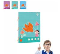 Pull-string 3D geometry learning book, Koyoata pull-string 3D geometry learning book - fine toys, enhance geometry understanding, suitable for beginners 9/12/15 solid geometry model (12 Models)