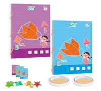 Pull String 3D Geometry Learning Book, Koyoata Pull String 3D Geometry Learning Book for Beginners with 9/12/15 Solids, DIY Solid Geometrys Books (9+15 Model)