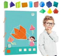 Pull String 3d Geometry Learning Book, Livre D'Apprentissage De La GéOméTrie 3d à Tirer, Livre éDucatif Pour Apprendre La GéOméTrie En 3d Avec Ficelle à Tirer, Pour Enfants PréScolaires. (12 formes)