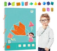 Pull String 3D Geometry Learning Book,Livre éDucatif pour Apprendre La GéOméTrie en 3D avec Ficelle à Tirer,Jeux Formes GéOméTriques DéPliables DIY (12 Formes géométriques)