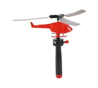 Pull String - ABS 12cm, Flying Disc Toy, Lightweight | Fun, Helicopter Launcher, Kids Outdoor Toy For Kids, Boys, Girls, Party Favors, Classroom Prizes, Patio, Park, Indoor, Living Room