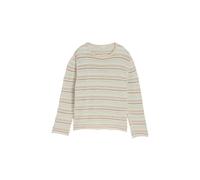 Pull structure rayÃ© en maille femme Tom Tailor Bleu M