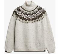 Pull Superdry à Col montant à Motif Fair Isle
