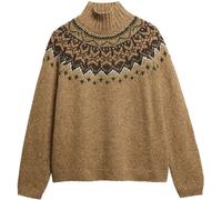 Pull Superdry à Col montant à Motif Fair Isle