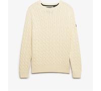 Pull Superdry ample en maille torsadée