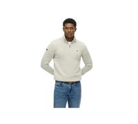 Pull Superdry Homme camionneur Blanc Coton L