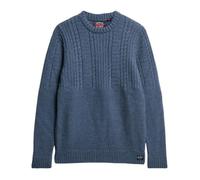 Pull - SUPERDRY - Jacob Cable - Bleu Grisáceo - M - Homme XL