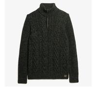 Pull - SUPERDRY - Jacob Cable Knit - Gris - M - Homme XL