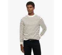 Superdry Merchant Breton Sweater Blanc 2XL Homme