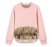 Pull Sweat Femme Doublure Polaire Doublure Doublure Intérieure Chaude Pull Hiver Chaud Pull Manches Longues Femme Basic Outwear Pull Polaire Femme Pull Polaire Sweats Chic Pas Cher