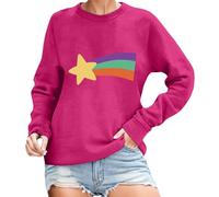Pull Tie and Dye Femme sans Marron Friends Kaki avec Tie Rayure Petite Encolure Vetement Décontracté Torsade Élastiquée Palmier Gilets Tailleur Chaude Sweet Rembourré