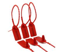 Pull Tites Lot de 1 000 étiquettes de sécurité numérotées pour extincteur Rouge