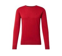 Pull - TOM TAILOR - Rouge - Col arrondi - 100% Coton - Homme XL
