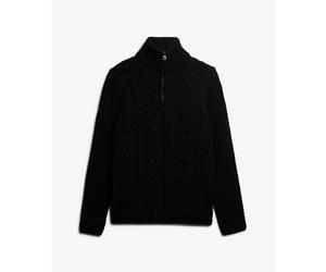 Pull torsadÃ© Ã col camionneur Superdry Jacob Bleu L