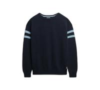 Superdry Pull Jacob col roulé torsadé Homme Noir Taille S