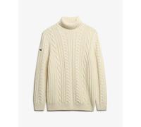 Superdry Jacob High Neck Sweater Beige XL Homme