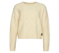 Superdry Chunky Cable High Neck Sweater Jaune L Femme