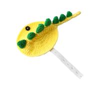 Pull tortue - Vêtement en tricot à harnais élastique, tenue pour animaux de compagnie texturée fabriquée à la main, robe coquille de nouveauté de style mini créature | Vitrine de personnages lunatique