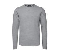 Pull tricot à col rond Casual Friday kent merino Gris M