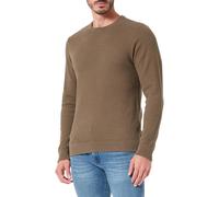 Pull tricot structurÃ© Ã col rond Casual Friday karlo Jaune M