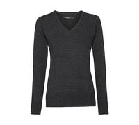 Pull tricotÃ© col V femme Russell Athletic Noir 4XL