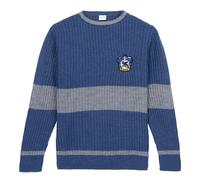 CERDÁ LIFE'S LITTLE MOMENTS Pull Homme et Femme Harry Potter avec col Rond et Manches Longues Style Tricot-Licence Officielle, Bleu, Small Mixte