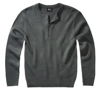 Pull tricoté - BRANDIT - Pull Army - Col montant - 100% polyacrylique - Homme S