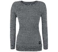 Pull tricoté de Black Premium by EMP - Feel Me - XS à XXL - pour Femme - noir/blanc L