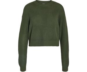 Pull tricoté de Noisy May - NMMaysa L/S O-neck knit NOOS - Pull - XS à XL - pour Femme - olive M