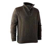 Pull tricoté Deerhunter Carlisle Troyer avec Stormliner Marron orme foncé 4XL