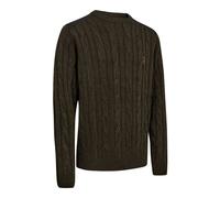 Pull tricoté Deerhunter Randall col rond Art green M