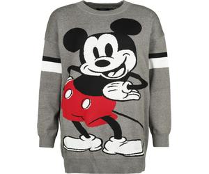 Pull tricoté Disney de Mickey & Minnie Mouse - Pull Mickey Mouse - S - pour Femme - gris S