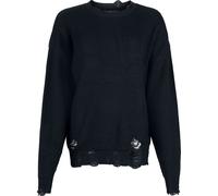 Pull tricoté Gothic de Gothicana by EMP - Floating in the Darkness - S à XXL - pour Femme - noir S