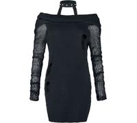 Pull tricoté Gothic de Vixxsin - Haut Absence of Light - XS à L - pour Femme - noir S