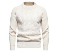 Pull Tricoté Homme, Sweater Homme High Neck, Chandail Loisirs Et Mode Simple Classique Manches Longues Chaude Lâche Sweat Pull Slim Fit À Col Rond Décontracté Sweatshirts Automne Et Hiver Tricot