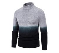 Pull Tricoté HommeSweat Homme sans CapucheSweat Pull Tricot Simple Classique Chaude Lâche À Col Rond Chandail Automne Et Hiver Manches Longues Loisirs Et Mode Sweatshirts Épaisse Décontracté