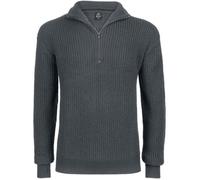 Pull tricoté Marine Troyer homme - Brandit - anthracite - Regular / Coupe standard XXL