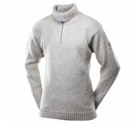 Pull unisexe Devold Nansen Wool Zip Neck Grey Melange S