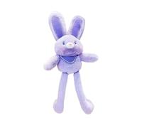 Pull-Up Rabbit Plush Keychain - Extensible Bunny Figure Pendant Build, Flexible Interactive Mechanism with Movable Ears Limbs, Soft Plush Decorative Toy | Celebration Display Activity for Children
