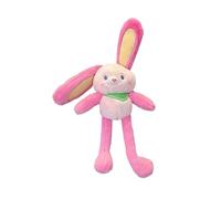 Pull-Up Rabbit Plush Keychain - Stretchable Bunny Figure Pendant Build, Flexible Interactive Mechanism with Movable Ears Limbs, Soft Plush Decorative Toy | Celebration Display Activity for Children