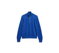 ARMEDANGELS - Women's Troyer Vanisé Knit Sweater - Pull - L - dynamo blue / light dynamo blue