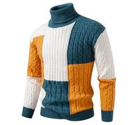 Pull Vert Bouteille Homme Hiver Marine Rond Taille Gros Camel Français Longue Essentials XL dans Personnalisé Mi Mao Bouteille Officier Design Deux Un Molleton