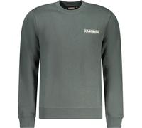 Pull vert pour hommes sans fermeture éclair - manches longues, coupe regular, taille : S Couleur : Verde