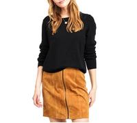 Pull - VILA - Viril - Col O - Maille légère - Noir M